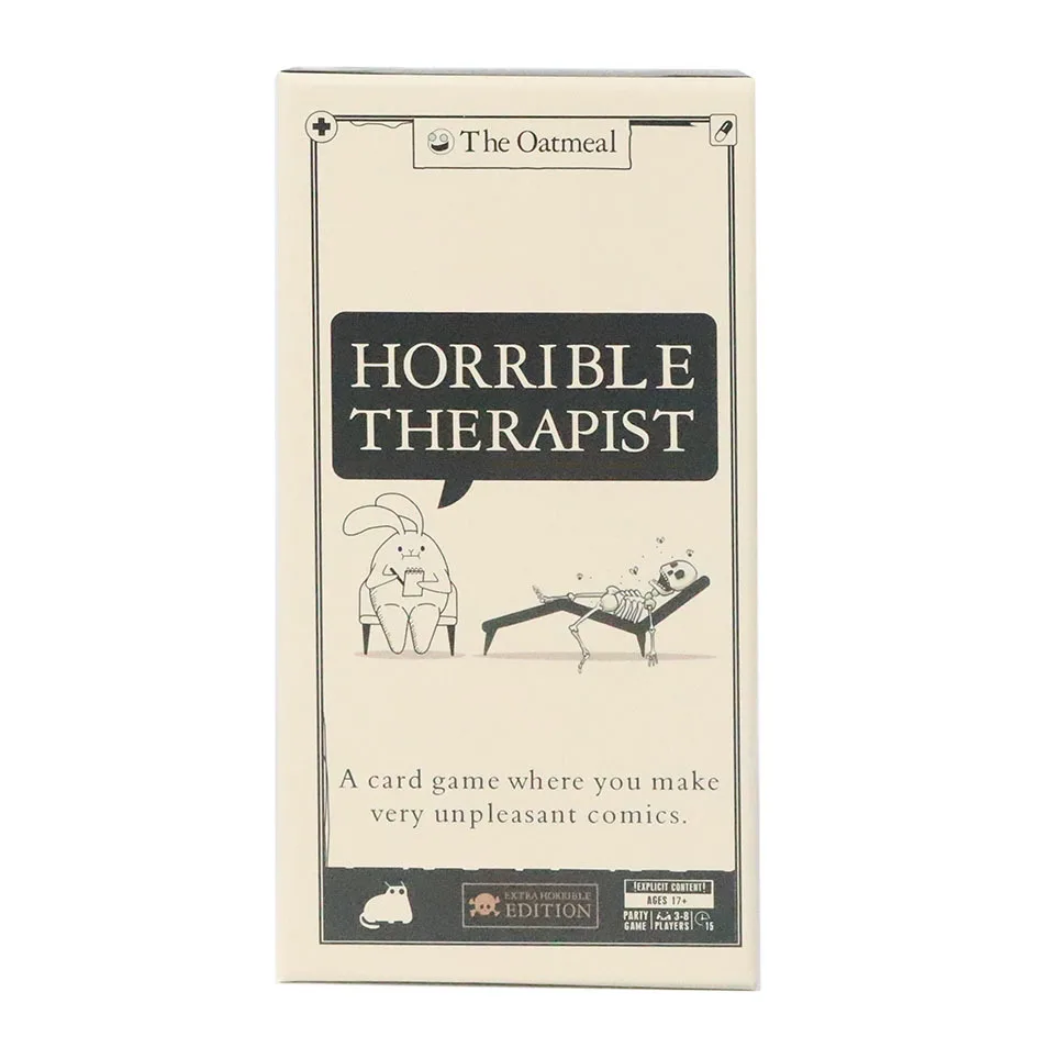 Board Game Detective - Horror Therapist Party Game - A
