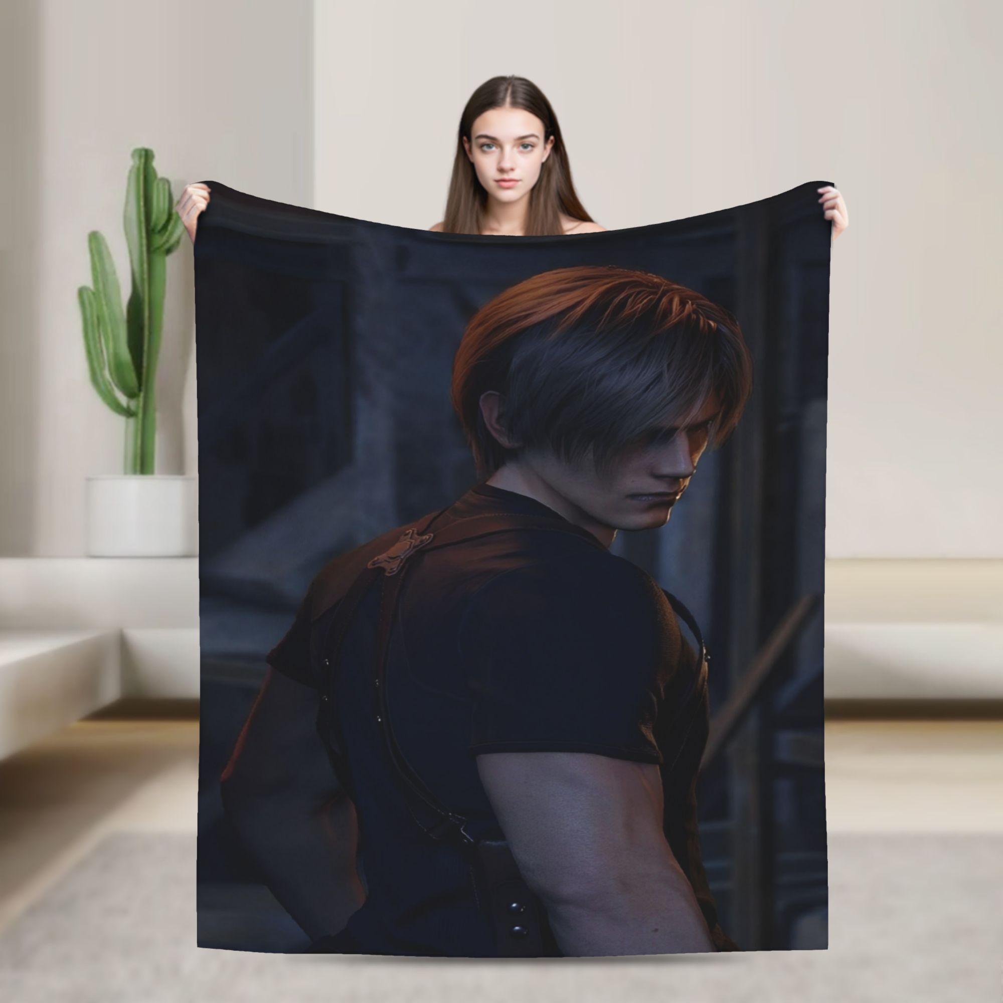 Board Game Resident Evil - Leon Kennedy Blankets Resident Video Game