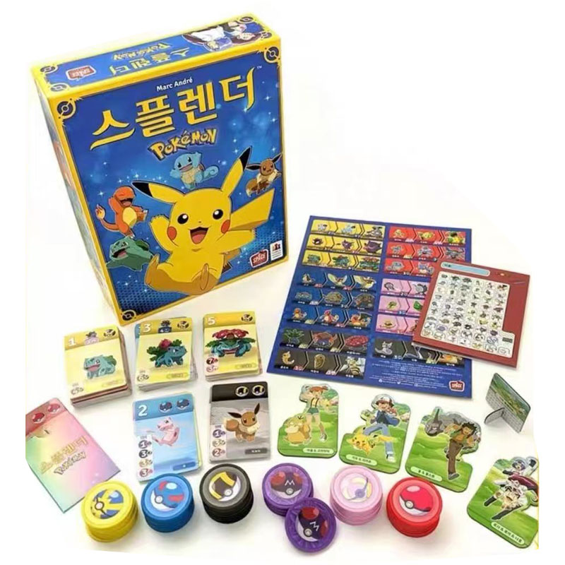 Board Game Detective - Pokémon Board Games Dobble Splendor Strategy