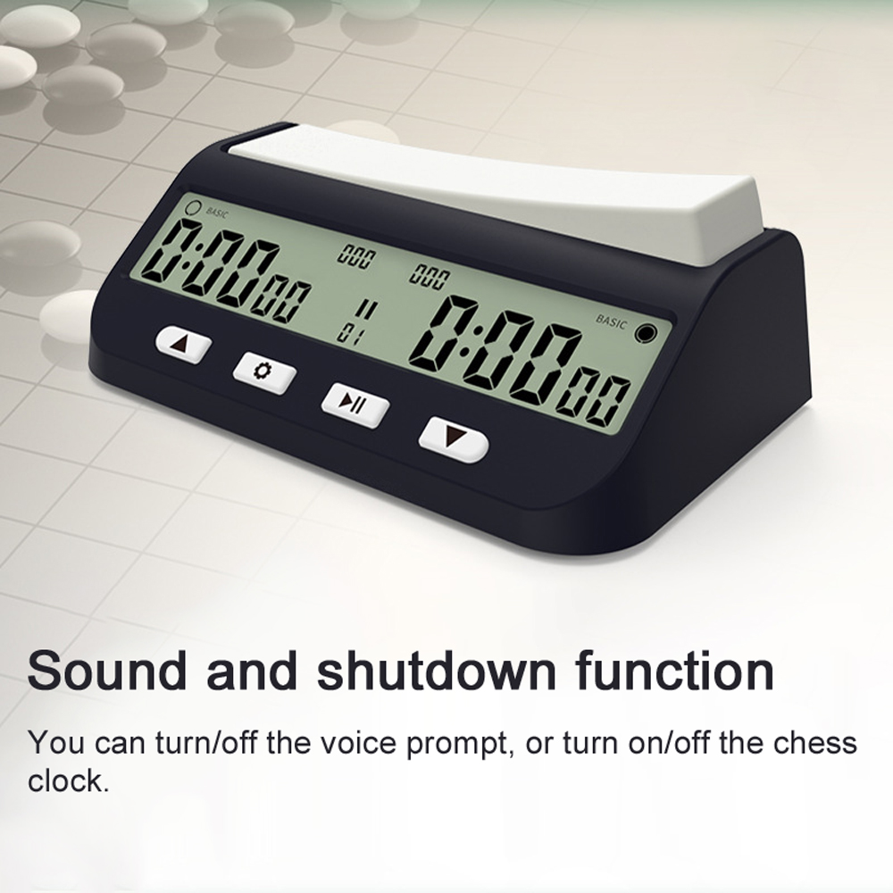 Board Game Digital - Professional Chess Clock Multifunctional Digital Clock