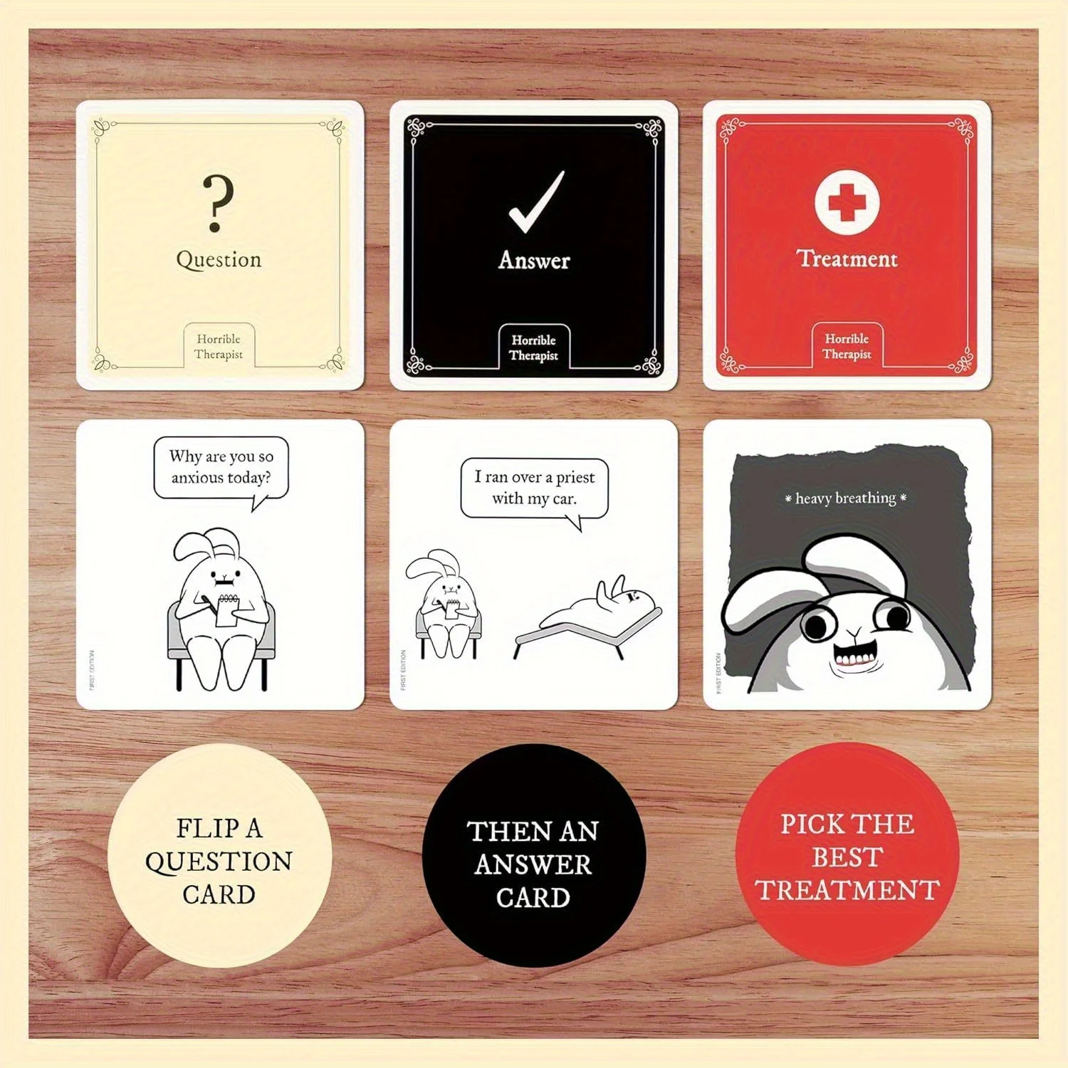 Horror Therapist Party Game -  - Board Game Detective 评论和价格