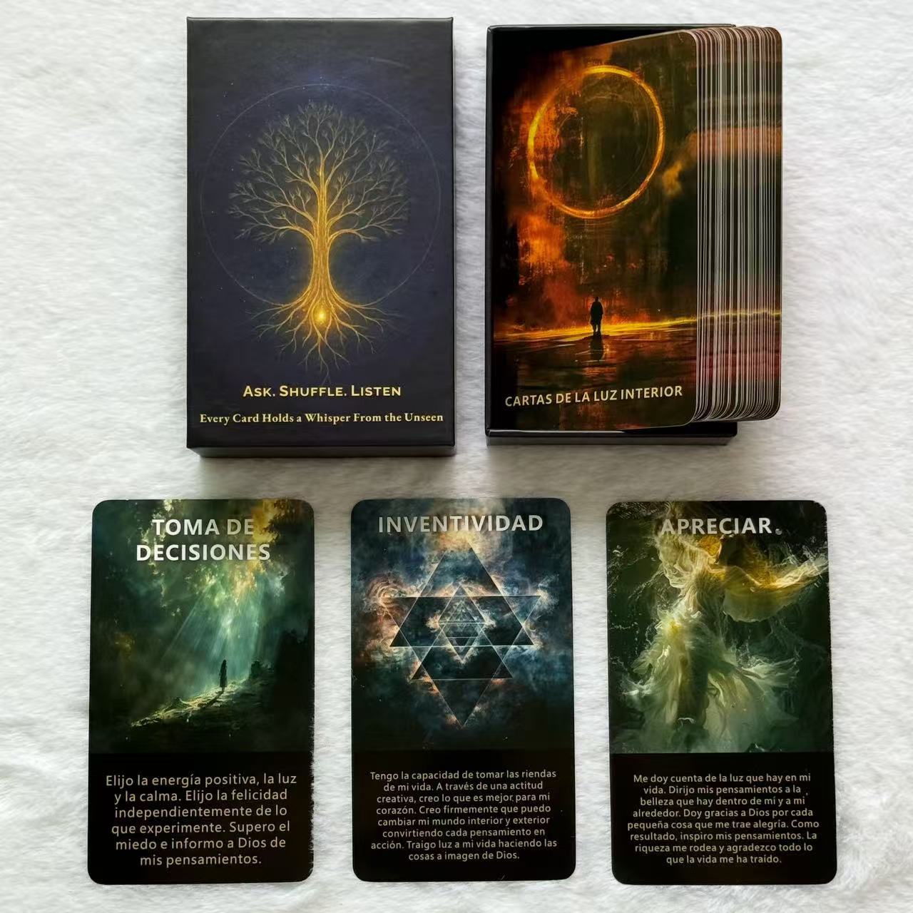 Spanish Oracle Deck, Inner Sun - Board Game Love Letter 评论和价格