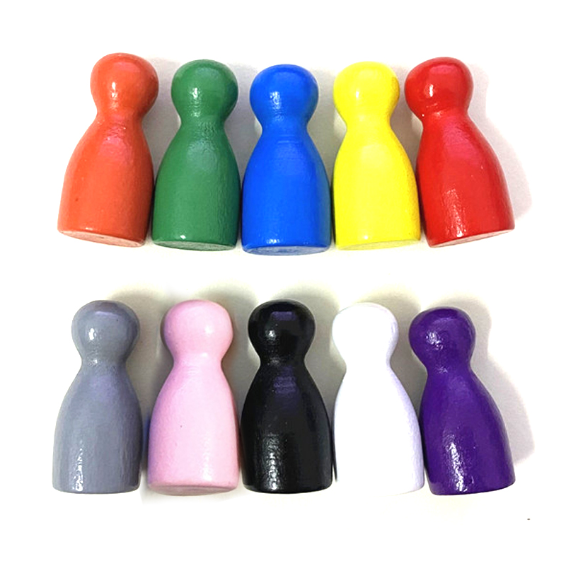 100 Pcs/Set 24*12mm Chess Piec - Board Game Sequence 评论和价格