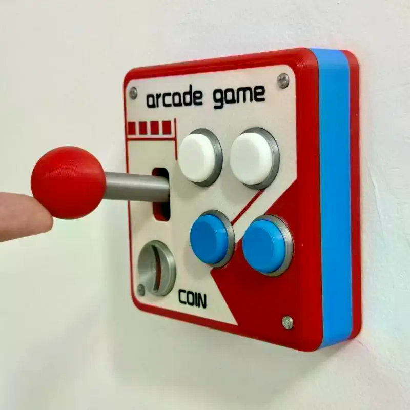 Retro Arcade Game Joystick Wal - Board Game Room 评论和价格