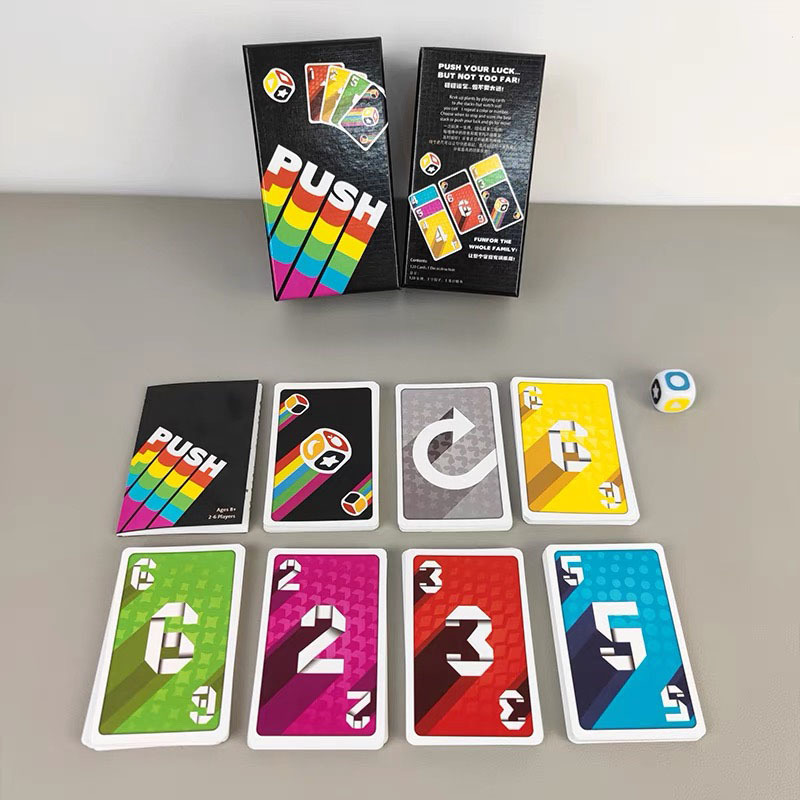 Push Card Game Adults and Teen - Board Game Sequence 评论和价格