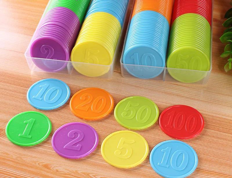 80pcs Plastic Chip Coin Set Le - Board Game Sequence 评论和价格