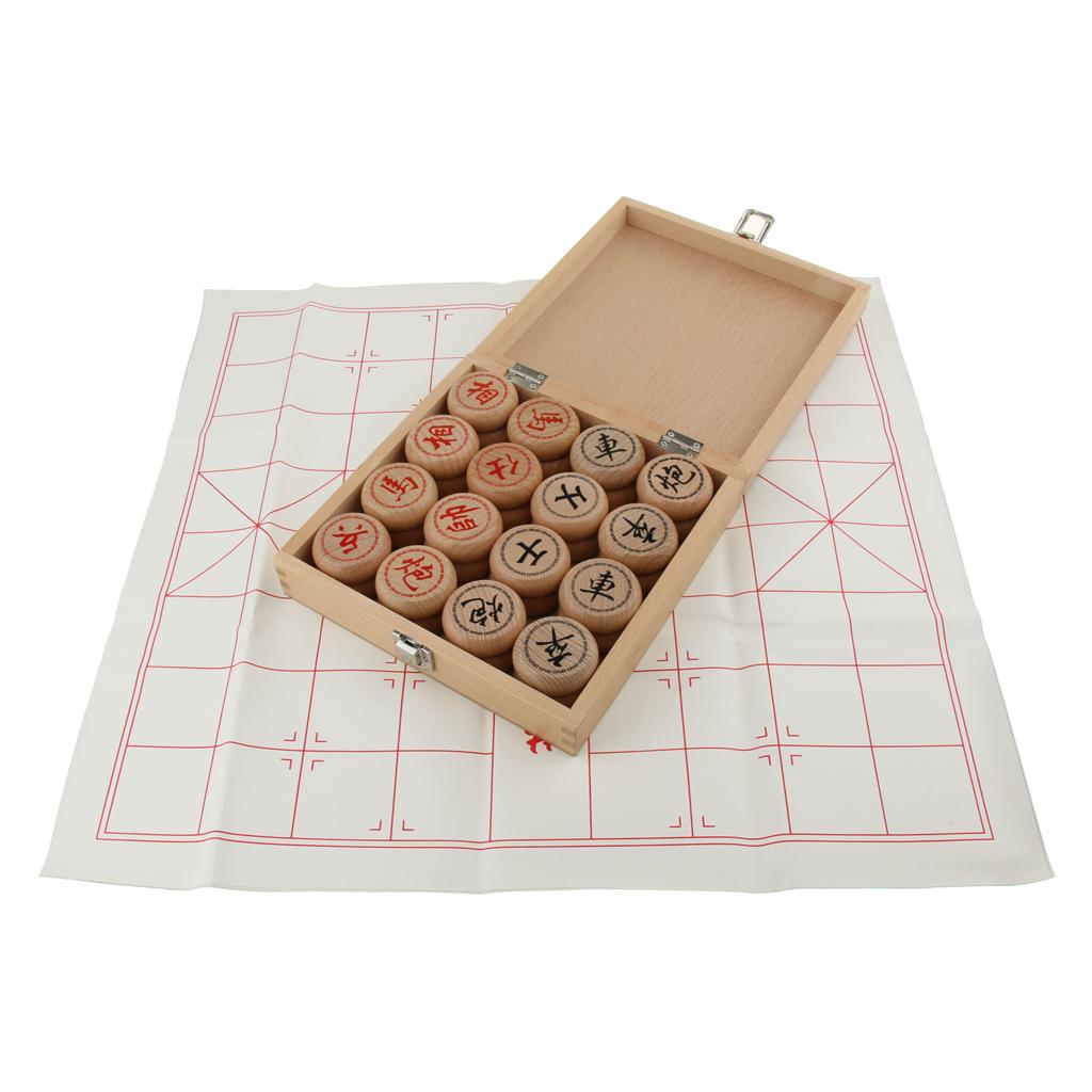 Chinese Chess Xiangqi Wooden P - Board Game Cafe 评论和价格