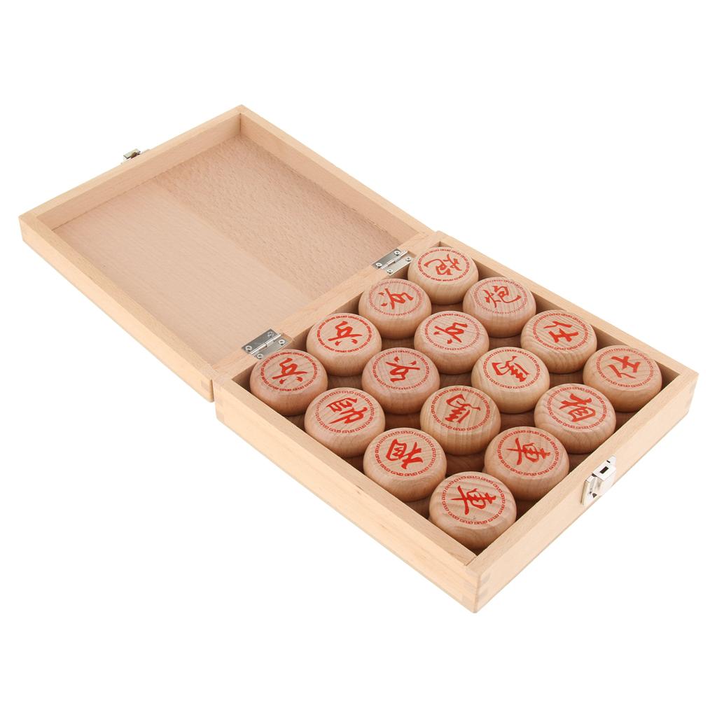 Chinese Chess Xiangqi Wooden P - Board Game Cafe 评论和价格