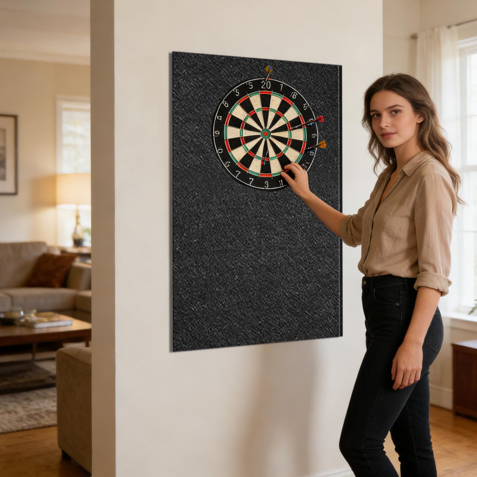 Dart Board Wall Protector Felt - Board Game Room 评论和价格