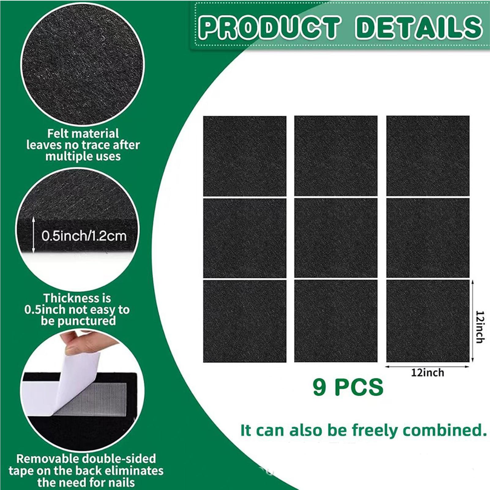 Dart Board Wall Protector Felt - Board Game Room 评论和价格