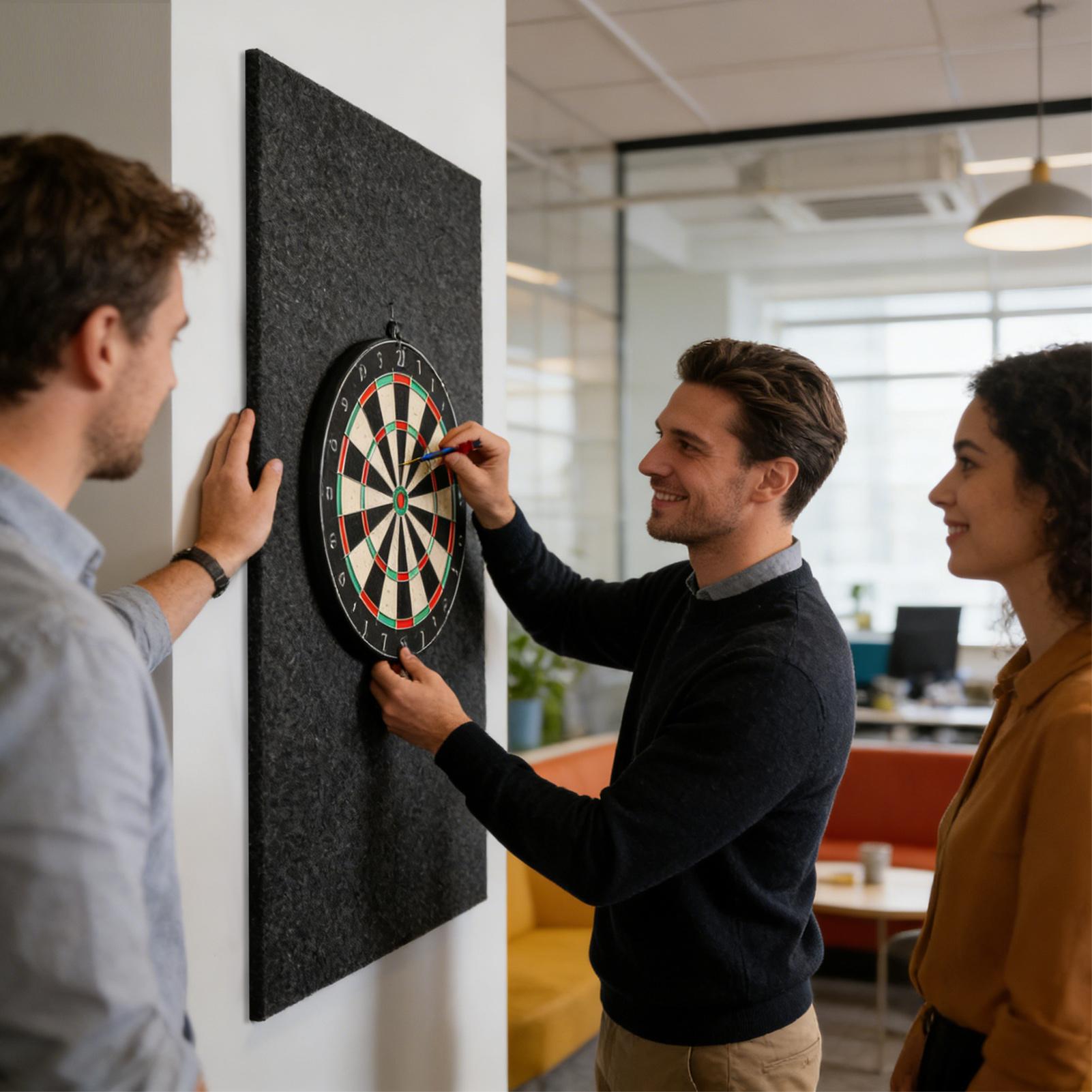 Dart Board Wall Protector Felt - Board Game Room 评论和价格