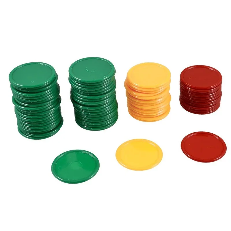 Poker Chips 3.2cm 3 Colors Pla - Board Game Room 评论和价格