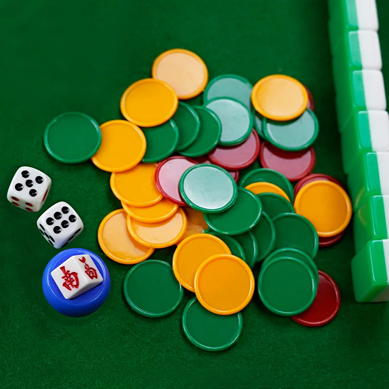 Poker Chips 3.2cm 3 Colors Pla - Board Game Room 评论和价格