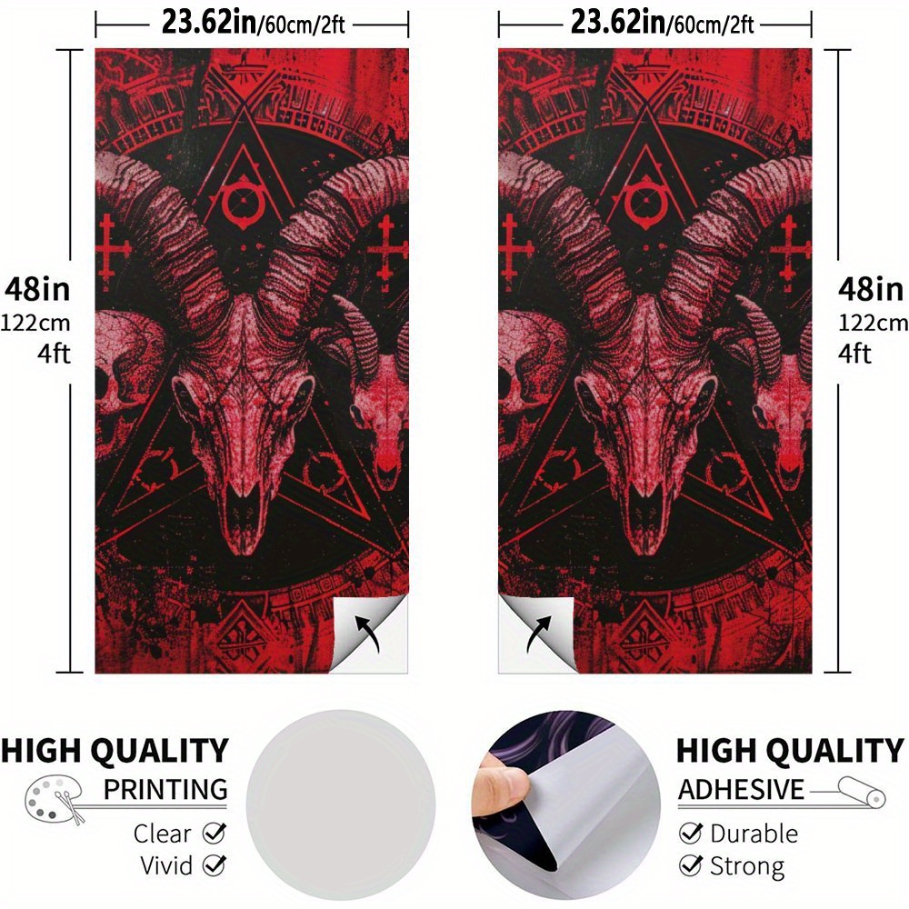 Dark Rune Ram Skull Waterproof - Board Game Film 评论和价格