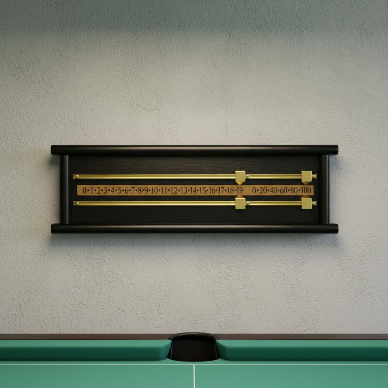 Wooden Snooker Scorer Dual Rai - Board Game Room 评论和价格