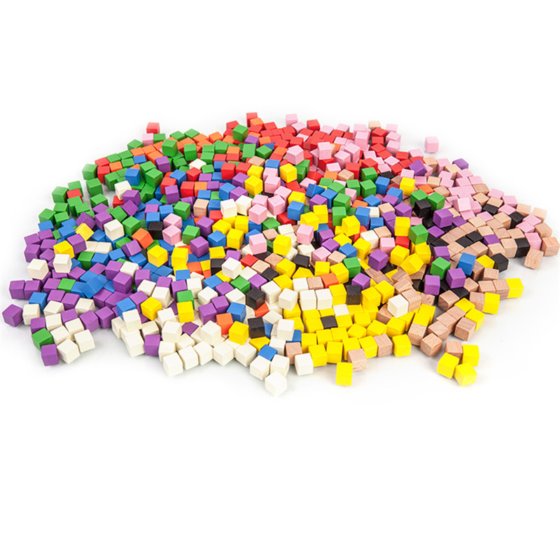 100Pcs/lots 14colors 10mm Cube - Board Game Sequence 评论和价格