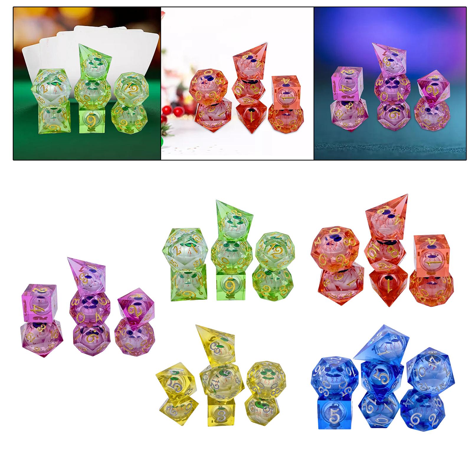 7x Polyhedral Dices Role Playi - Board Game Cafe 评论和价格