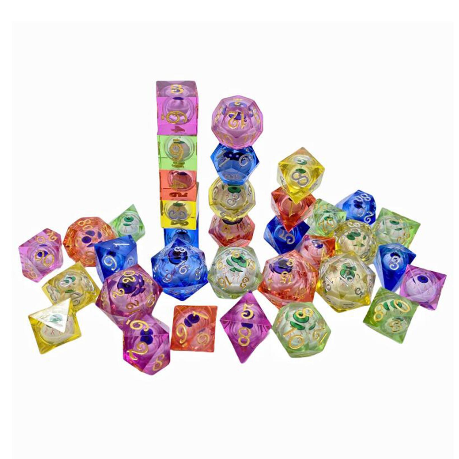 7x Polyhedral Dices Role Playi - Board Game Cafe 评论和价格