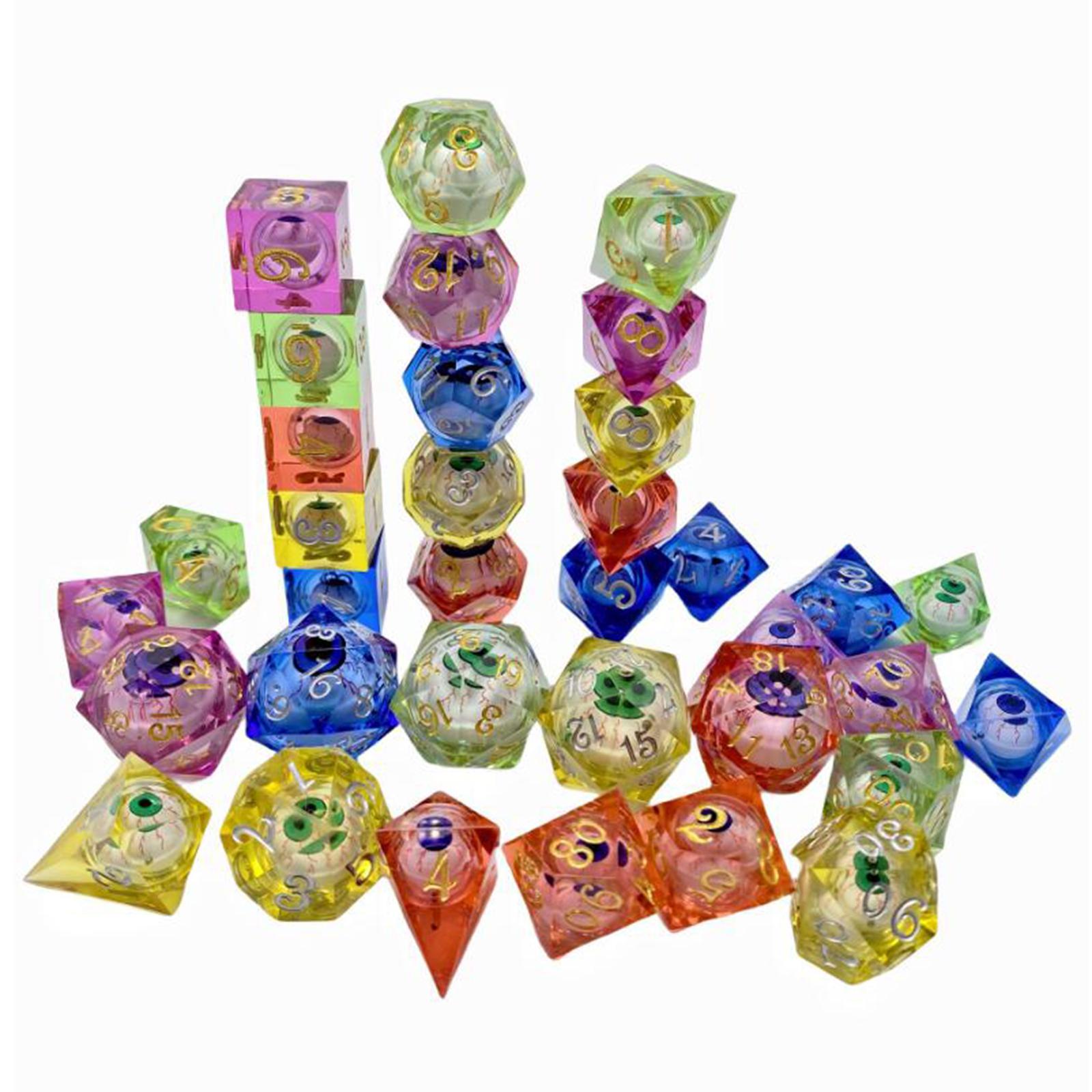 7x Polyhedral Dices Role Playi - Board Game Cafe 评论和价格