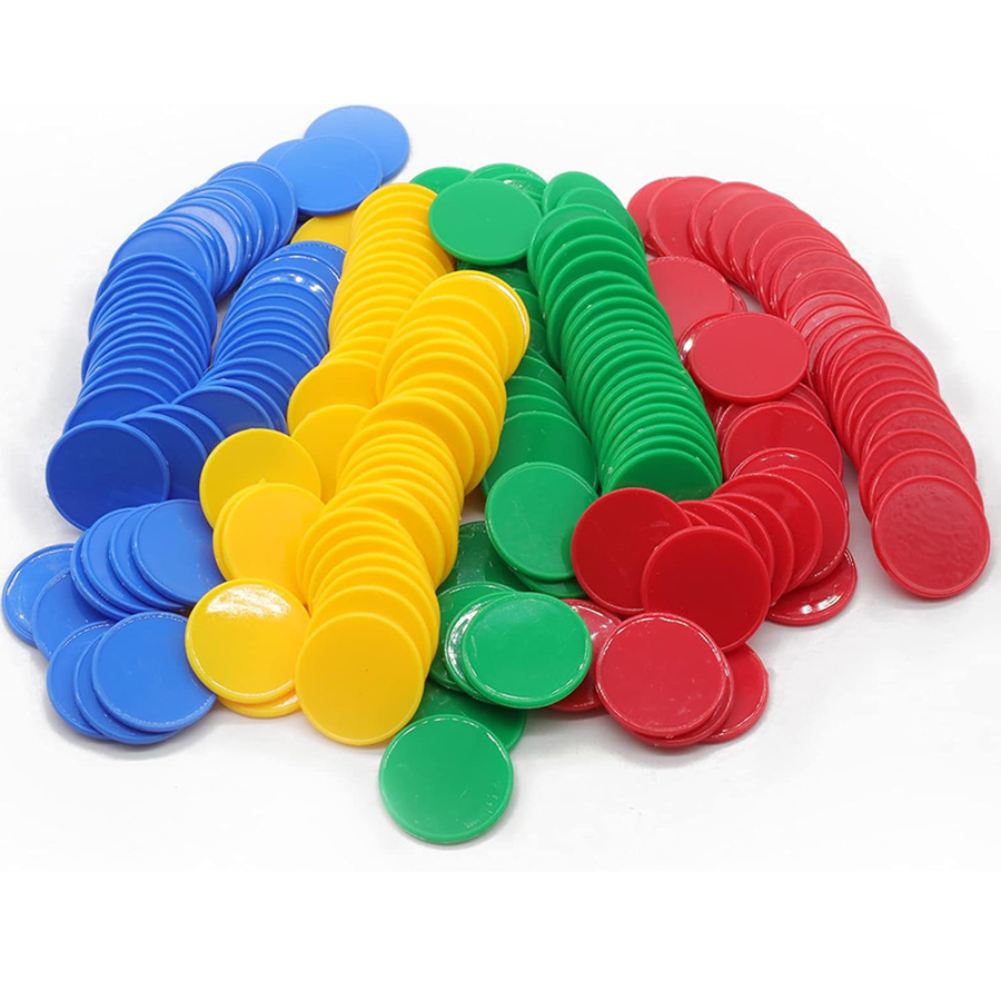100 Chips & 10 Dices Set - 19m - Board Game Sequence 评论和价格
