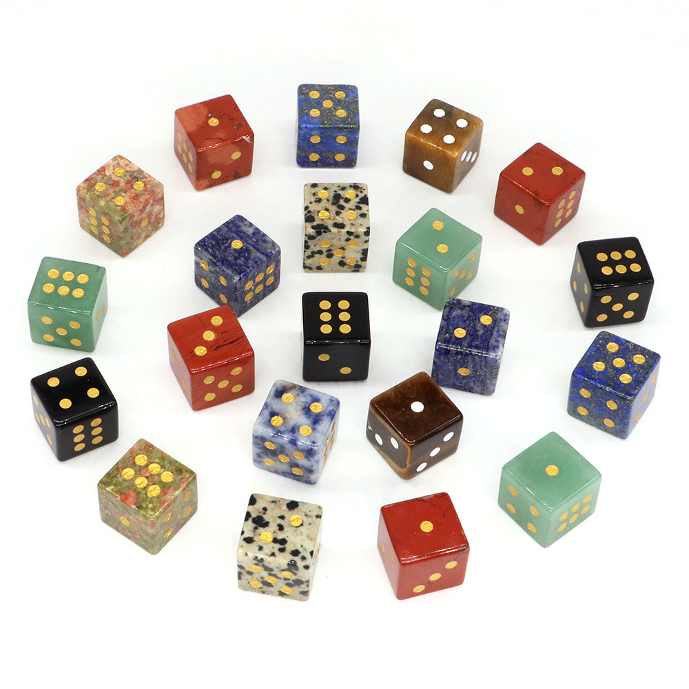 15mm Natural Stone Six Sided D - Board Game Digital 评论和价格