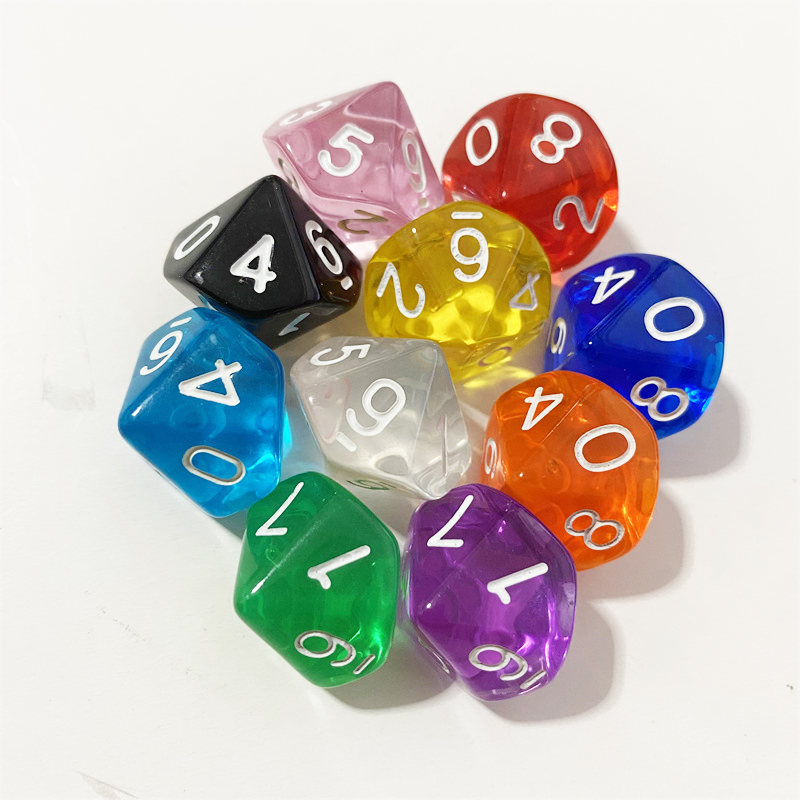 50PCS/lots Colorful Transparen - Board Game Digital 评论和价格