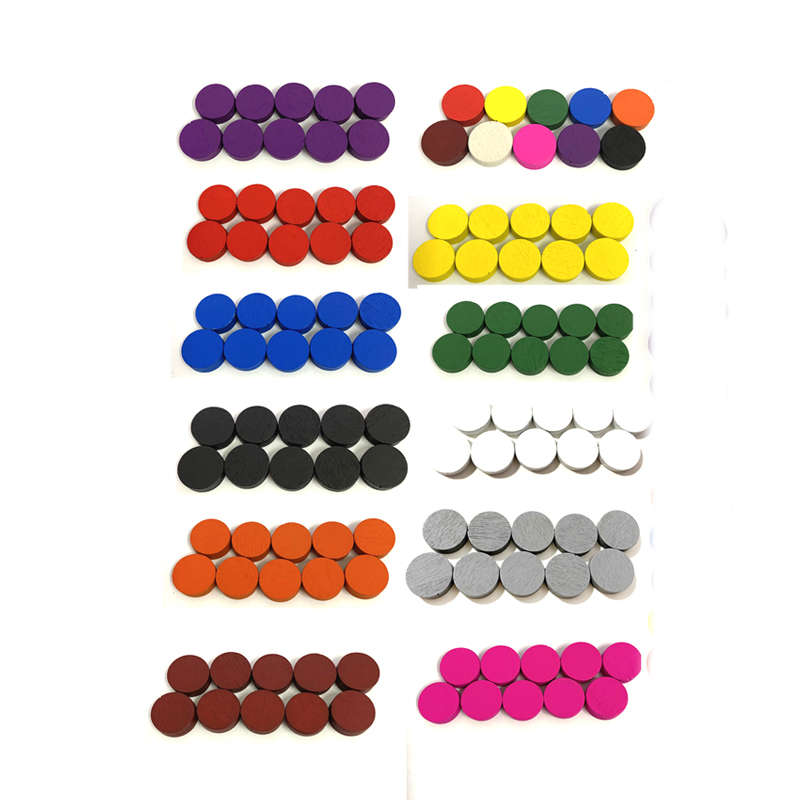 Game token 100 PCS Wooden Game - Board Game Sequence 评论和价格