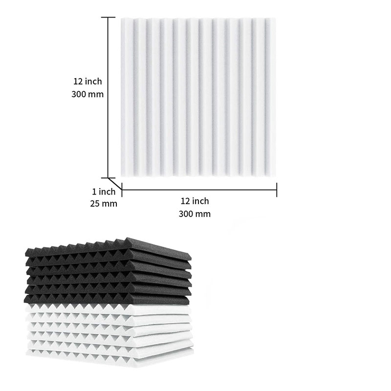 AT02-12 Pcs Acoustic Foam Boar - Board Game Room 评论和价格